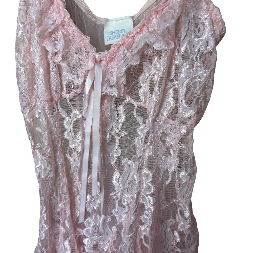 Secret Treasures Lingerie Pink Lace - Picture 5 of 8